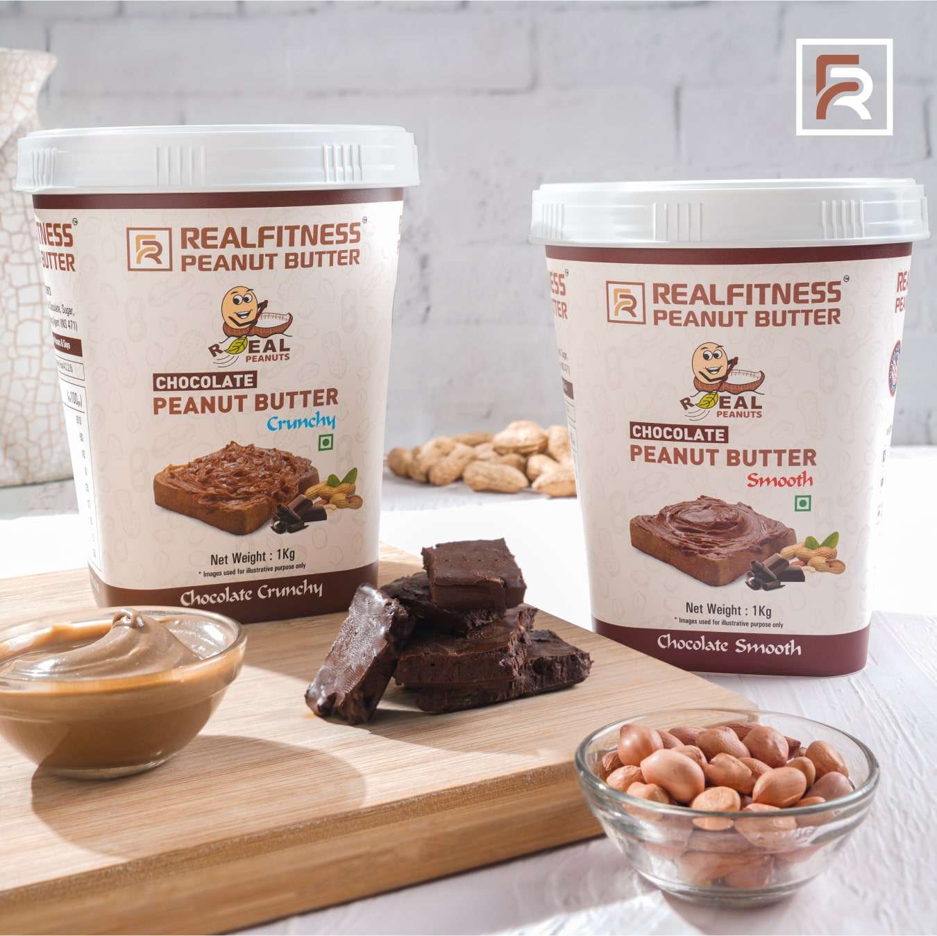 REAL FITNESS PEANUT BUTTER 1KG DARK π CHOCOLATE π« HIGH PROTEIN πͺπ»