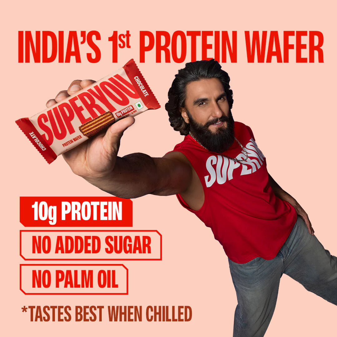 CHOCOLATE PROTEIN WAFER — PACK OF 10