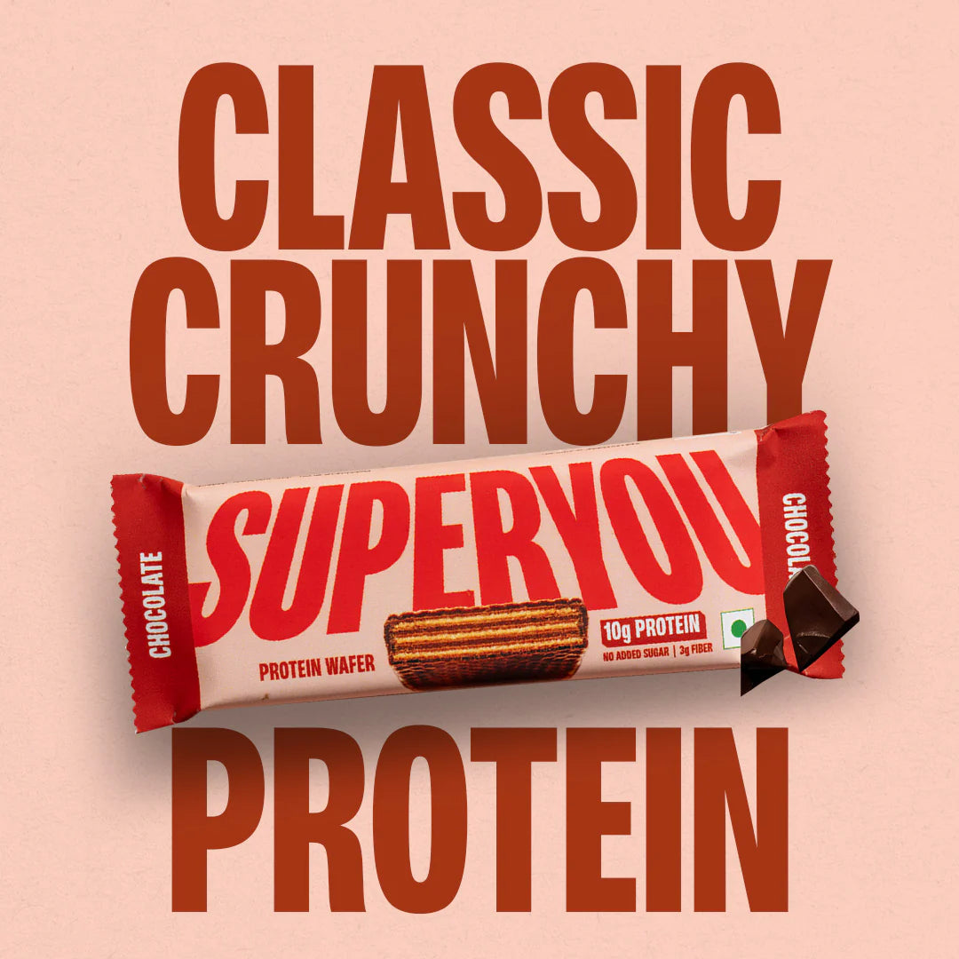 CHOCOLATE PROTEIN WAFER — PACK OF 10