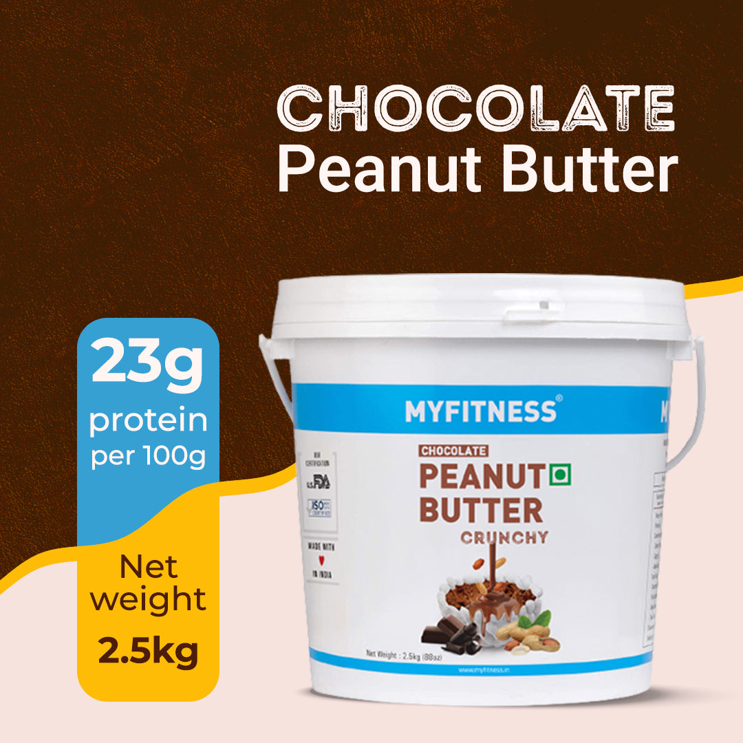 Myfitness pb 1.25kg chocolate crunchy