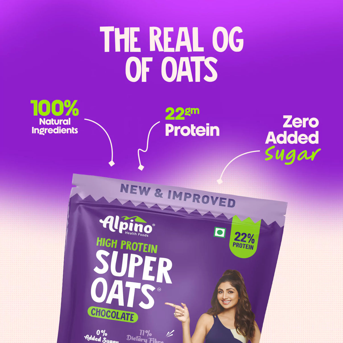 ALPINO OATS HIGH PROTEIN