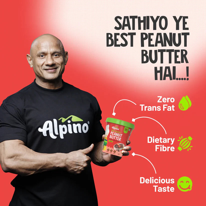 ALPINO High Protein Dark Chocolate Peanut Butter Crisp