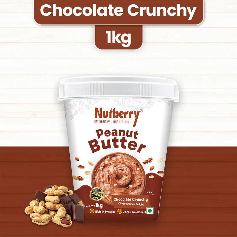 NUTBERRY PB BUY 1 GET 1 OFFER CHOCOLATE CRUNCHY 1 KG