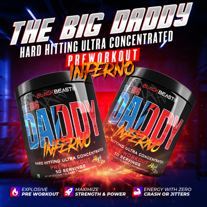 BLACK BEAST BIG DADDY INTENSE 🔥PRE WORKOUT 💪🏻