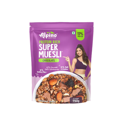 SUPER MUESLI CHOCOLATE 400GMS
