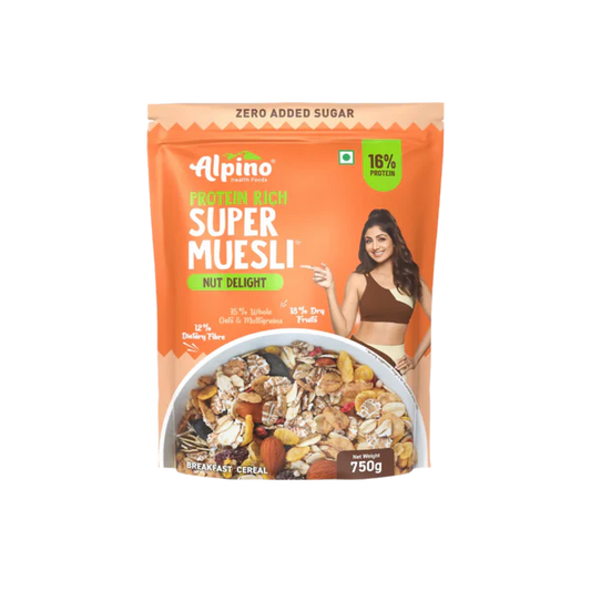 SUPER MUESLI ZERO ADDED SUGAR