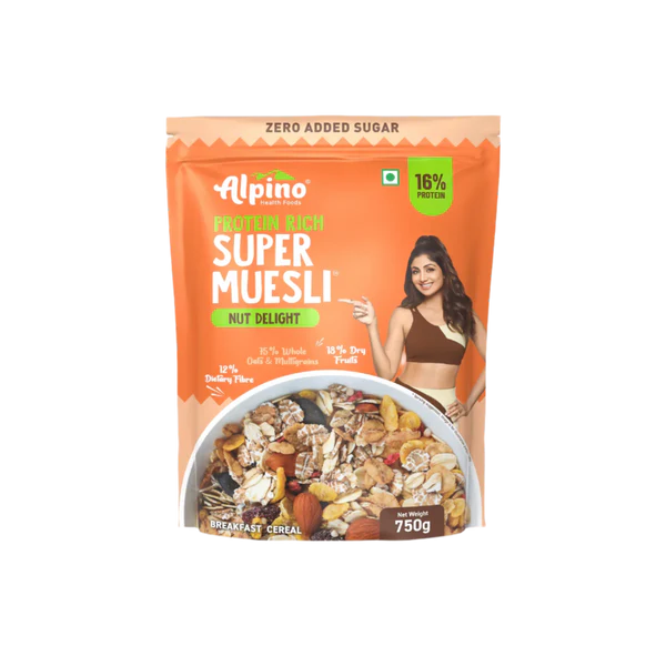 SUPER MUESLI ZERO ADDED SUGAR