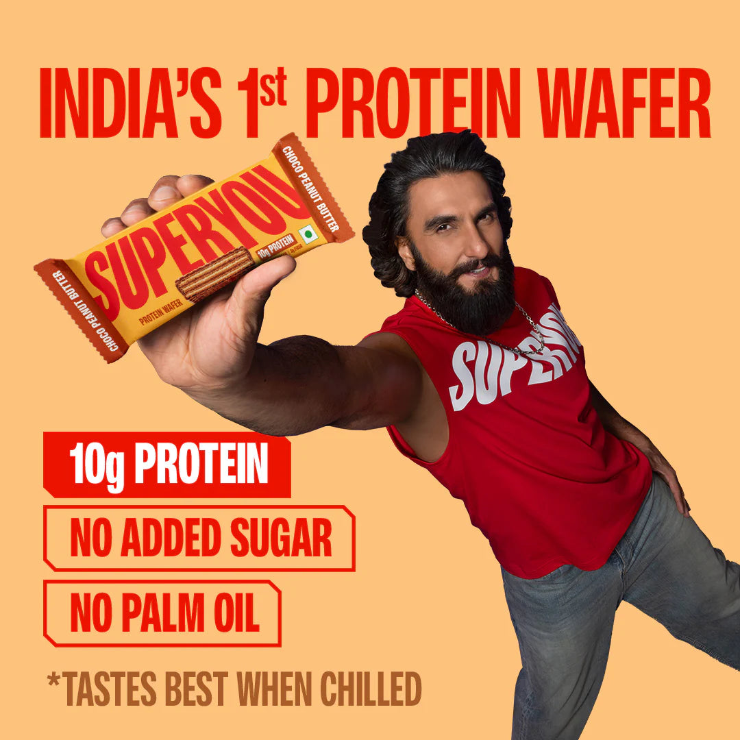 CHOCO PEANUT BUTTER PROTEIN WAFER — PACK OF 10