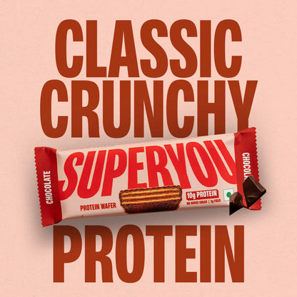 CHOCOLATE PROTEIN WAFER — PACK OF 10