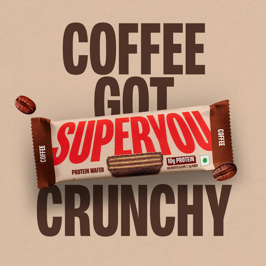 COFFEE PROTEIN WAFER - PACK OF 10