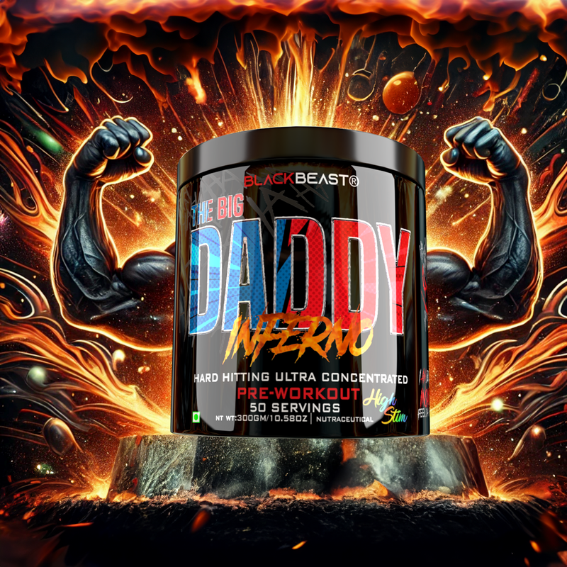 BLACK BEAST BIG DADDY INTENSE 🔥PRE WORKOUT 💪🏻