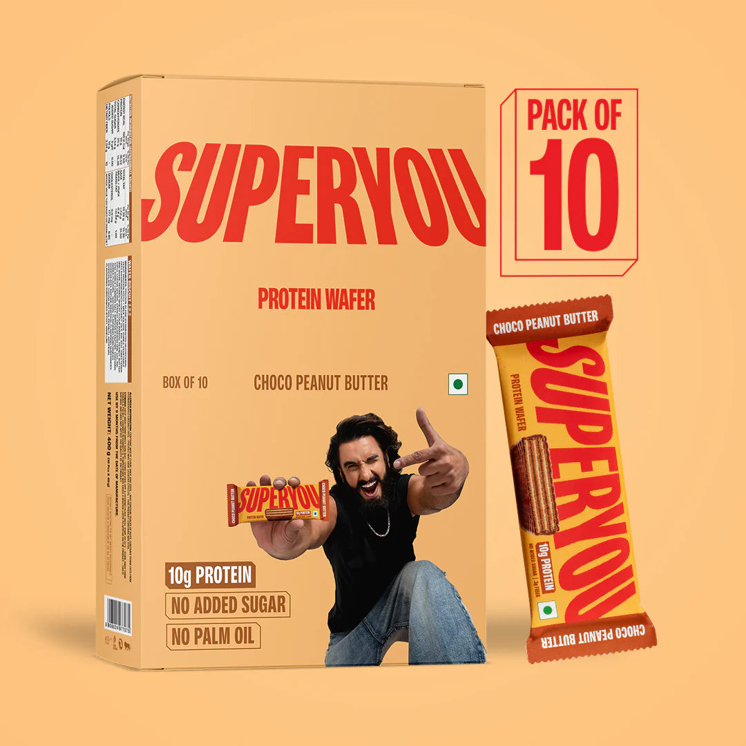 CHOCO PEANUT BUTTER PROTEIN WAFER — PACK OF 10