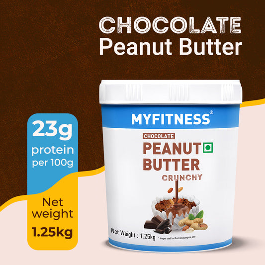 Myfitness pb 1.25kg chocolate crunchy
