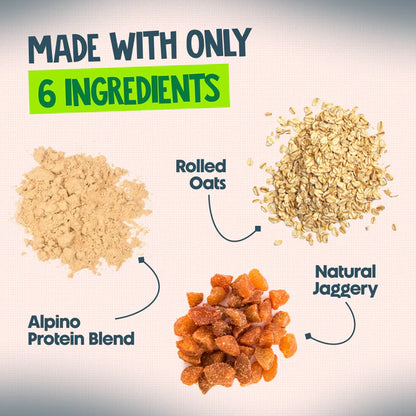 SUPER ROLLED OATS HIGH PROTEIN DARK 1KG