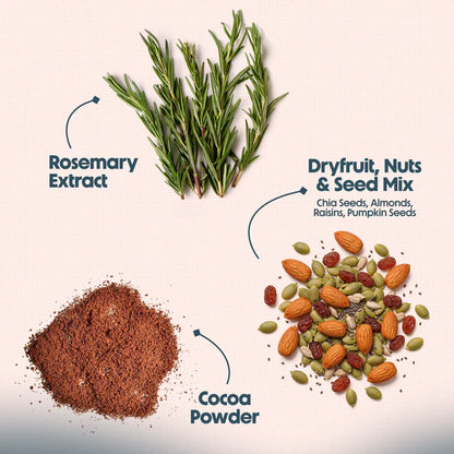 SUPER ROLLED OATS HIGH PROTEIN DARK 1KG