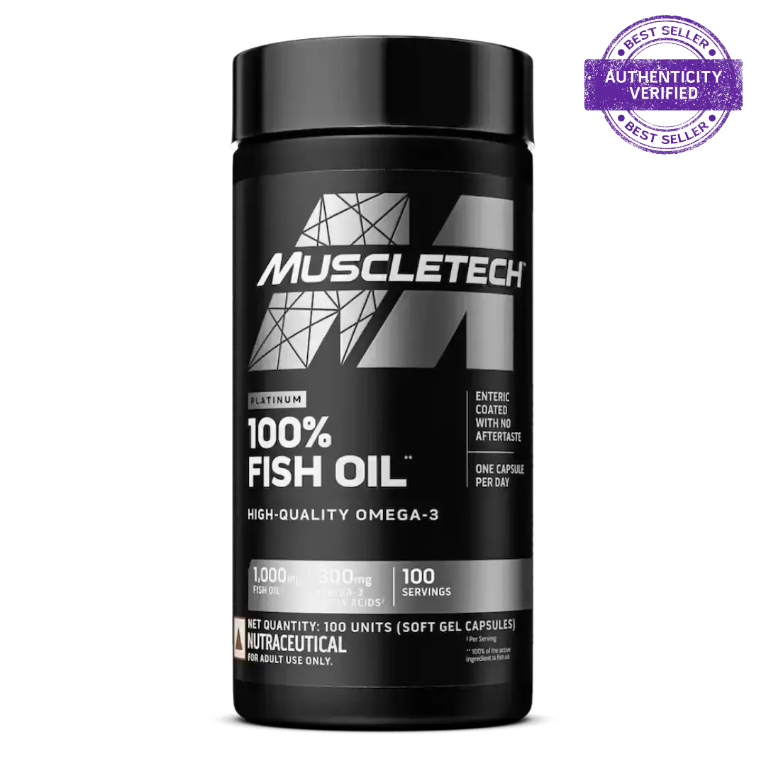 MUSCLETECH™ PLATINUM 100% OMEGA FISH OIL