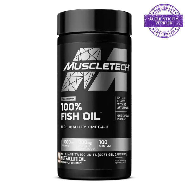 MUSCLETECH™ PLATINUM 100% OMEGA FISH OIL
