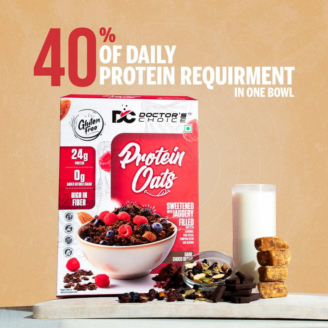 Doctor's Choice Protein Oats
