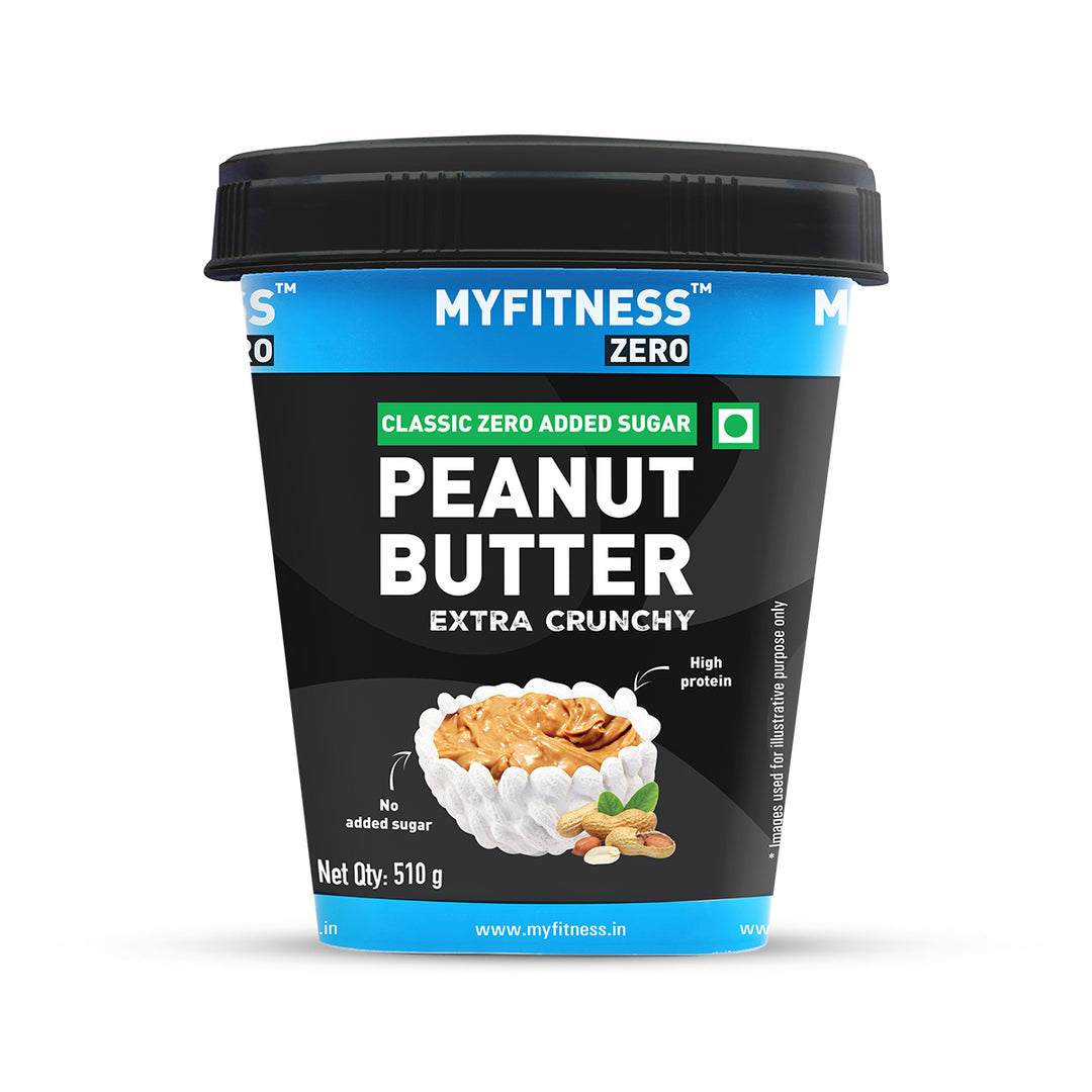 Zero Classic Zero Added Sugar Crunchy Peanut Butter ( 28% Protein)